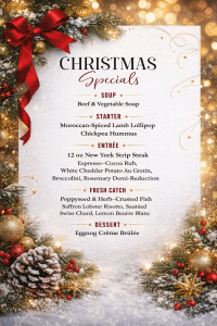 CSG christmas menu 2