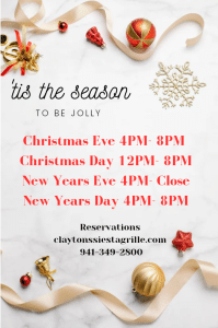 CSG Holiday Hours